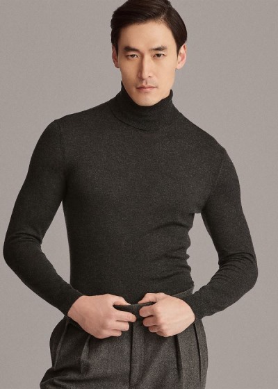 Suéter Ralph Lauren RLX Slim Ribbed Merino Homem 18095-HQNL